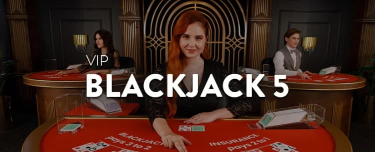 VIP Blackjack table 5 