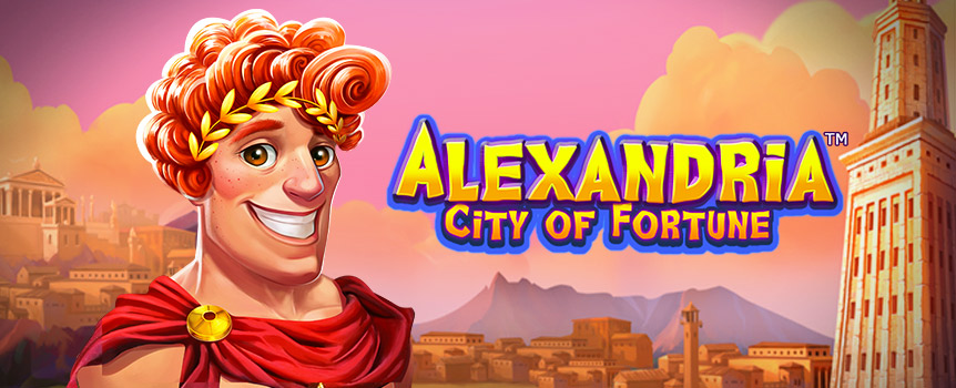 Cast your mind back to... well, a few thousand years before you were born. A time when Alexandria was a powerful city on the world stage, and Alexander the Great was at the helm. Famous for a stunning Library and Lighthouse, Alexandria was also home to a wealth of treasures and now they can be yours.
