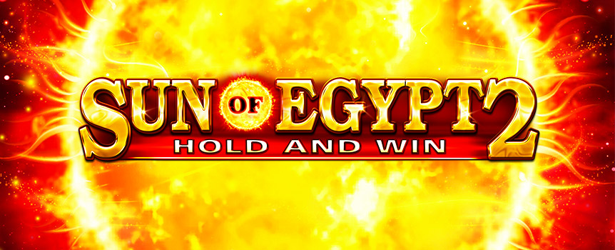 
Following on from the classic Sun of Egypt pokie, this sequel has additional Bonuses and Fea-tures, plus 4 different Jackpots for you to win - including the colossal Grand Jackpot with a Payout of 5,000x your stake!

