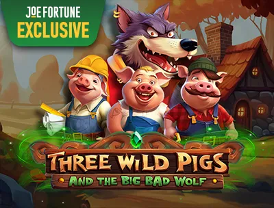 Three Wild Pigs and the Big Bad Wolf