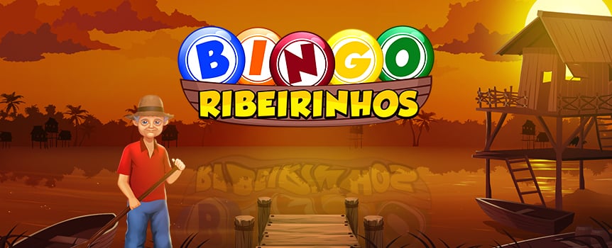 Join the Ribeirinhos in the South American outback for a round of bingo like you’ve never played before. Take in the sights, enjoy the sunset and play to trigger 11 winning patterns. Or, if you’re lucky, trigger the bonus round and watch as you collect coins as you pick up baskets of fish. And if you’re still struggling to land a win, mate, make good use of the game’s Extra Ball feature. It lets you buy up to 13 extra balls when you’re just one measly number short of scoring that winning pattern.