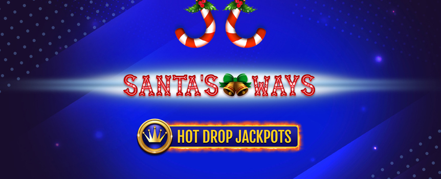 We hope you’ve been good this year as Santa Claus is loading his bag with Prizes and heading to a 3 Row, 5 Reel, 243 Payline pokie near you! 